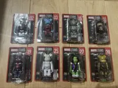 8点セット MARVEL Happy くじ BE@RBRICK ベアブリック