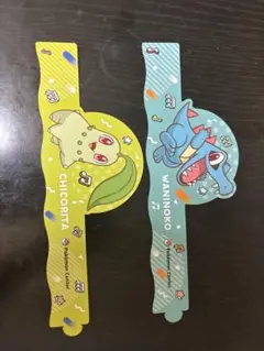 【未使用】ポケモンセンター　チコリータ・ワニノコ