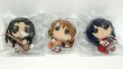 けいおん！ ボールチェーン付 ぬいぐるみ ライブver. 3体セット