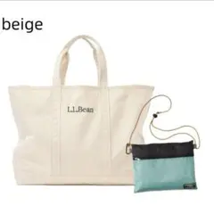 【新品】L.L.Bean エルエルビーン グローサリー トートバッグ ナチュラル