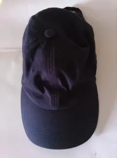 ネイビー シンプルキャップ 金属バックル式