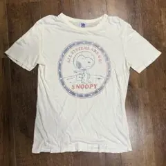 00s JUNK FOOD USA製 グラフィックプリントホワイトスヌーピー　L