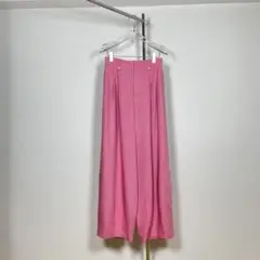 Ameri アメリ ピンク ワイドパンツ ボタン付き