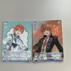 ロイヤルプリンス&海の黒王子 ジェルカードセット