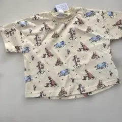 新品　コトリ　バースデイ　プーさん　80 Tシャツ