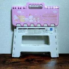 サンリオキャラクターズ 折りたたみスツール2 ピンク 椅子 踏み台　①