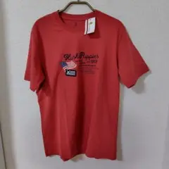 Hush Puppies レンガ色Tシャツ