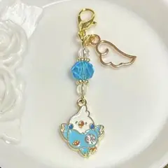 【0102】インコ ガラスビーズ チャーム