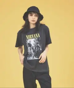 NIRVANA Tシャツ ブラック