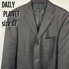 【0227】DAILY PLANET ジャケット A7 ウール100% ブラック