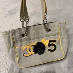シャネル ハンドバッグ トートバッグ カメリア No.5