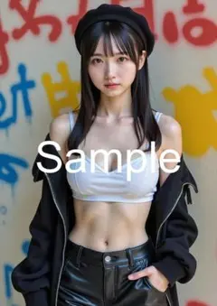 A4サイズアートポスター 1点もの 美女ポスター最高品質 D-M-６