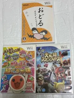 スマブラx おどるメイドインワリオ　太鼓の達人　超ごうか版　Wii