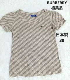 BURBERRY　極美品　半袖カットソー　ノバチェック