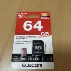 ELECOM 64GB microSDXCカード