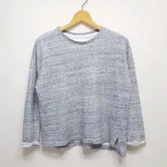 ★日本製 THE SHINZONE バスクシャツタイプ スウェット トレーナー