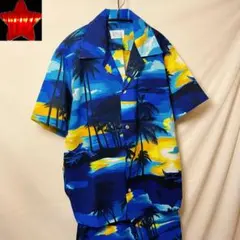 【Kolekole HAWAII製】アロハシャツ セットアップ 半袖シャツ 古着