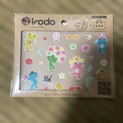 irodo イロド ファブリック ステッカー 布用ステッカー シール カエル