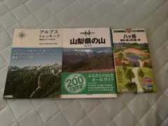 アルプストレッキング BESTコースガイド　山梨県の山　八ヶ岳地図
