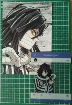 鬼滅の刃　全集中展　伊黒小芭内ポストカード＋クリアカード2点セット