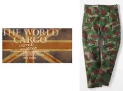 バックナンバー　ワールドカーゴ　コンバットトラウザーカーゴパンツ　M　イギリス軍