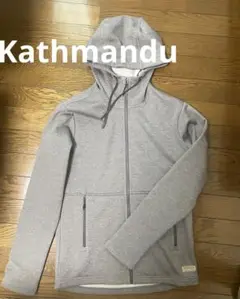 Kathmandu フード付きスウェットパーカー グレー