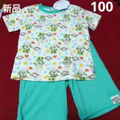 新品 いないいないばあ パジャマ 100 ワンワン ぽぅぽ