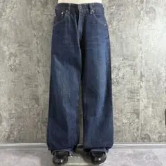 LEVI’S〈503 ワイドデニムパンツ 濃紺 濃いめ 00s 01年 W31〉