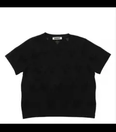 NKNIT mesh ♡ knit T-shirt
