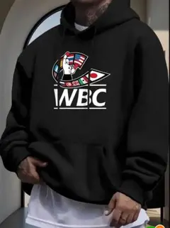 ボクシング　WBC ロゴ プルパーカー　サイズXL ブラック