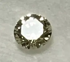天然ダイヤ 0.347ct ベリーライトイエロー