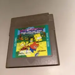 バートのサバイバルキャンプ　　ゲームボーイ ゲームボーイ ソフト バートのサバイバルキャンプ