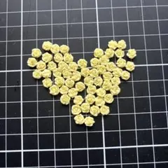 ミニミニ黄バラパーツ