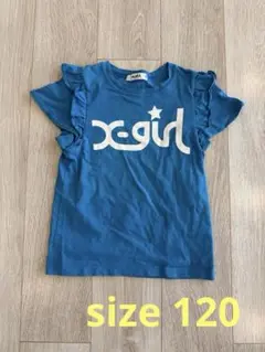 x-girl STAGES フリル袖Tシャツ