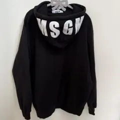 MSGM パーカー S ブラック