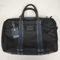 TUMI ブリーフケース キャンバス ネイビー ビジネスバッグ