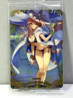 ⚡️⚡️⚡️FGO Fate カード　ウエハース　水着　玉藻の前　ランサー　SR⚡️⚡️⚡️