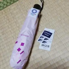 オリンピック傘ピンク