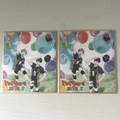 ハイキュー！！ ファンパーク 入場特典 色紙 2枚セット非売品