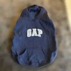 GAP ネイビー パーカー　犬　M