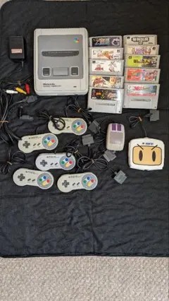 Nintendo Super Famicom 本体 + ゲームソフト