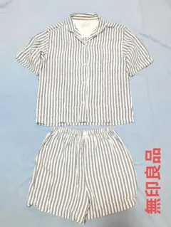 【値下げ】無印　半袖パジャマ〔I/250717〕