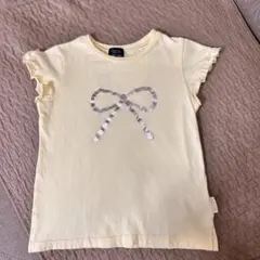 中古　プティマイン　120 Tシャツ 黄色