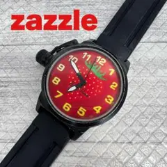 ZAZZLE 時計　いちご