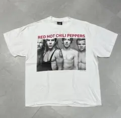 レッドホットチリペッパーズ レッチリ バンド Tシャツ ホワイト L