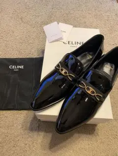 新品 セリーヌ celine トリオンフ ローファー ドレスシューズ