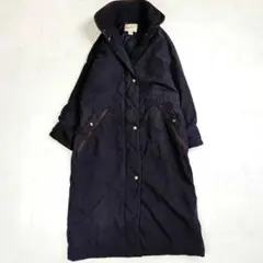 ウールリッチ Woolrich 中綿ロングコート ブラック マキシ丈 防寒