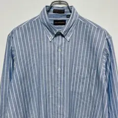 CHAPS RALPH LAUREN ボタンダウン 長袖シャツ　ストライプシャツ