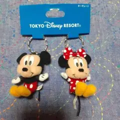 東京ディズニーリゾート ミッキー ミニー キーホルダー
