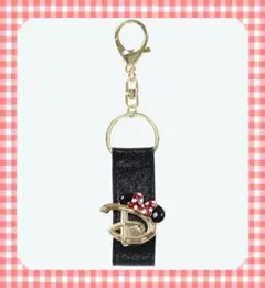 ディズニーリゾート カチューシャホルダー 黒 ミニーリボン シンプル TDR
